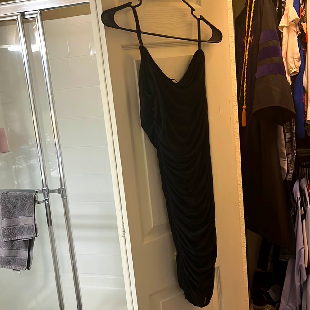 Black Shein cocktail dress